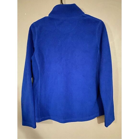 Gap Blue Fleece Three Quarter Zip Pullover Size Small - Picture 2 of 4